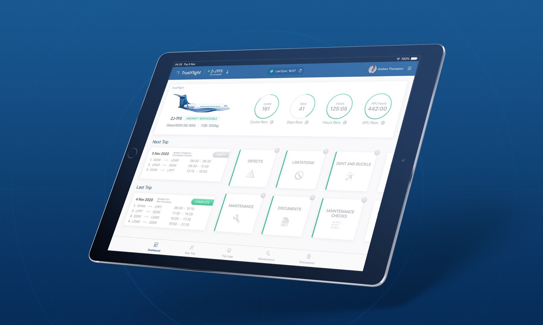 TrustFlight Tech Log