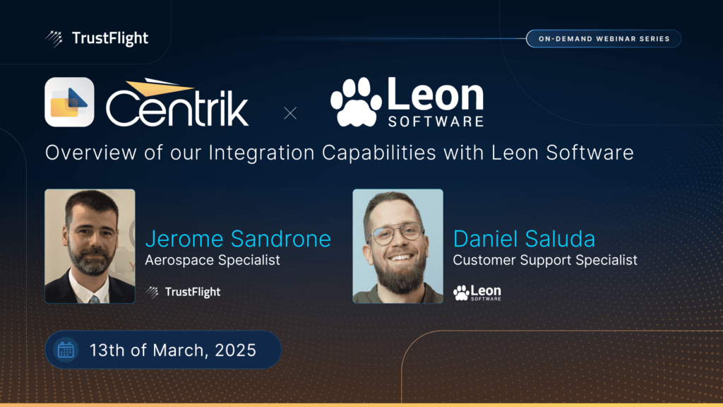 Centrik & Leon Software Integration | TrustFlight