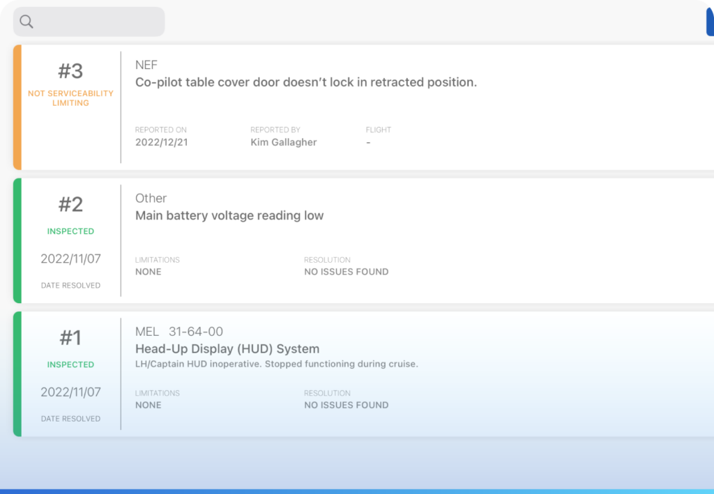 Tech Log Report Tech Log | TrustFlight