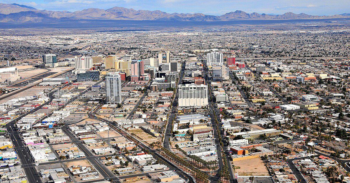 City view of Las Vegas Convention Centre, Las Vegas, Nevada, USA