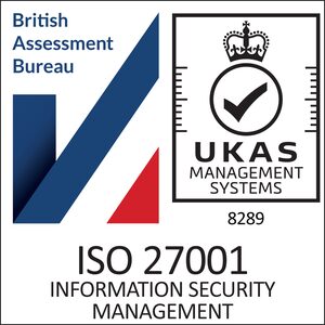 ISO 27001 certified information security management, British Assessment Bureau, UKAS accredited